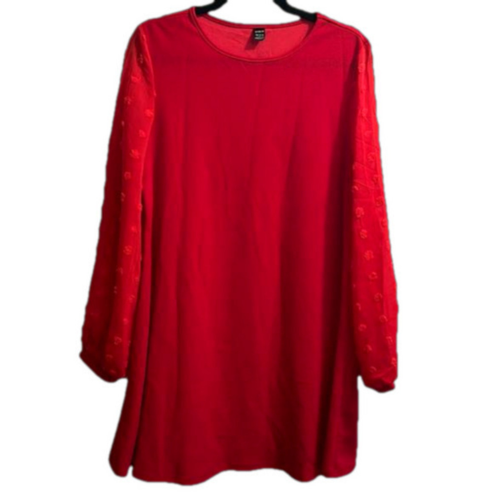 SHEIN red dress
